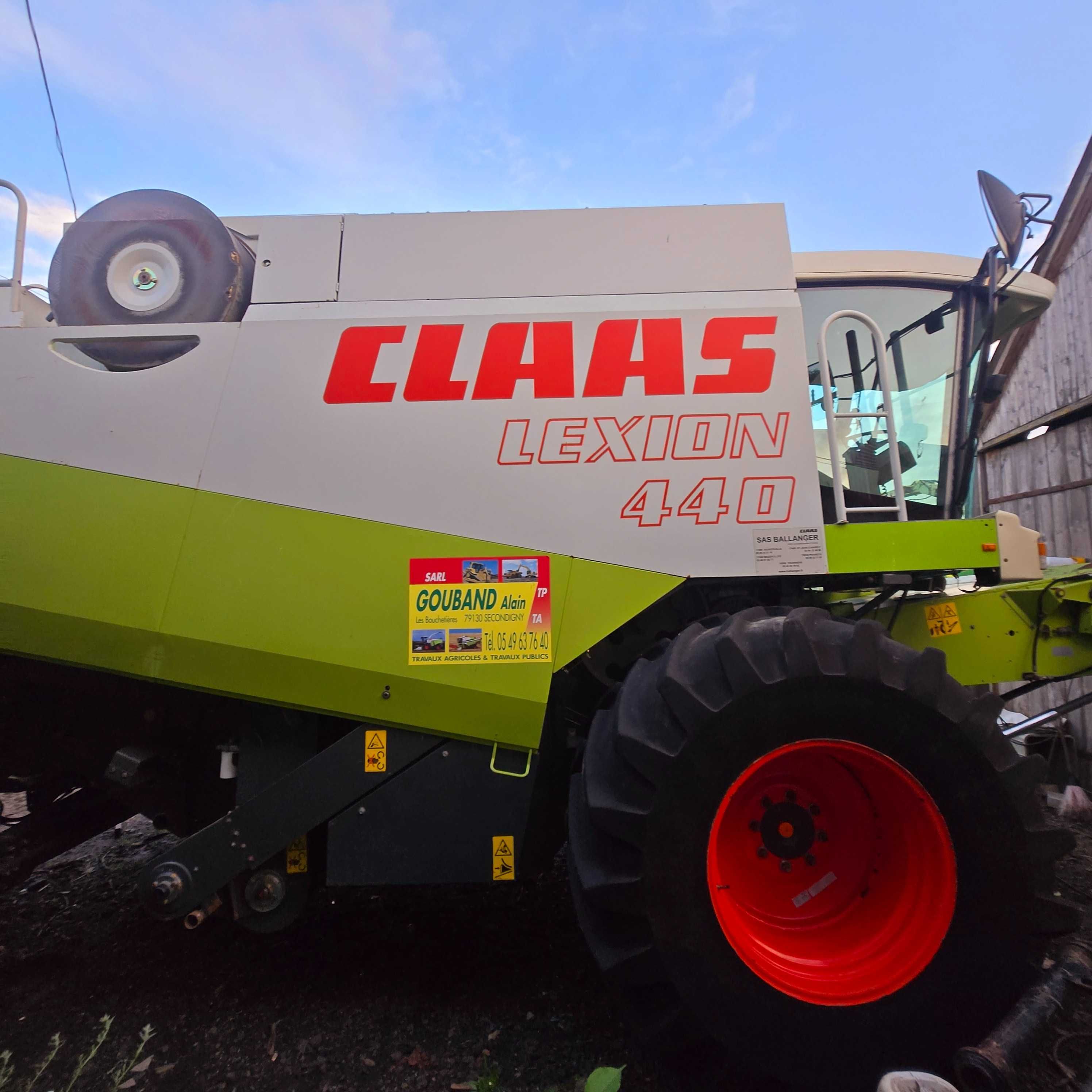 Комбайн claas lexion 440