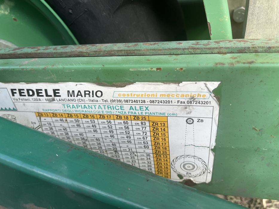 Росадо Посадочне «Fedele Mario»