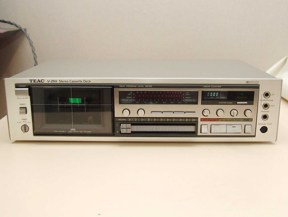 ТОП Кассетная дека TEAC V-2RX *DBX. 3 головы (сквозной канал)