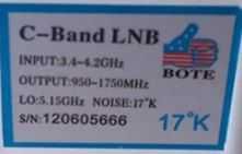 LNB Banda C para Satélite (Aceito Propostas)