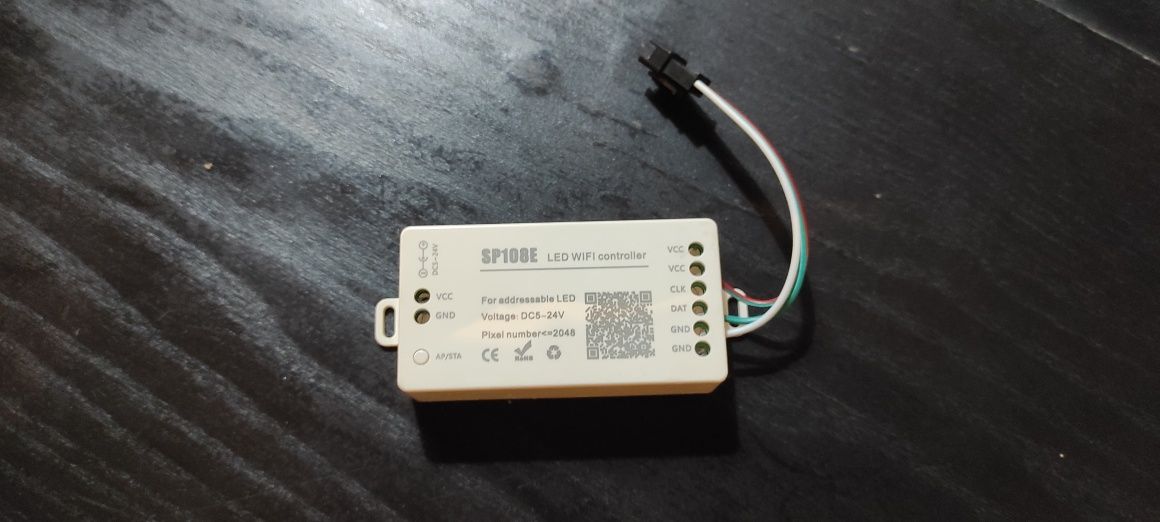 SP108E kontroler WIFI LED cyfrowy WS2812B