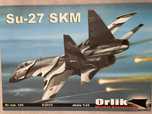 model kartonowy samolot SU-27 ORLIK