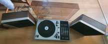 Gramofon Philips 827 z głosnikami