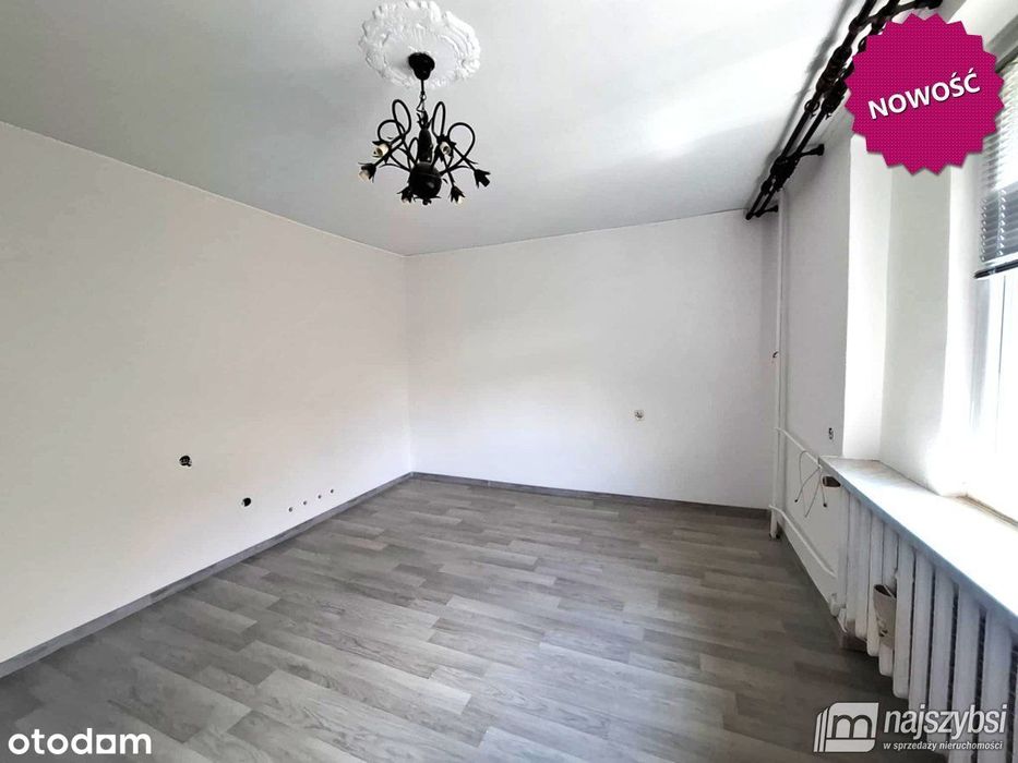 Łobez - mieszkanie 2-pokojowe I piętro balkon