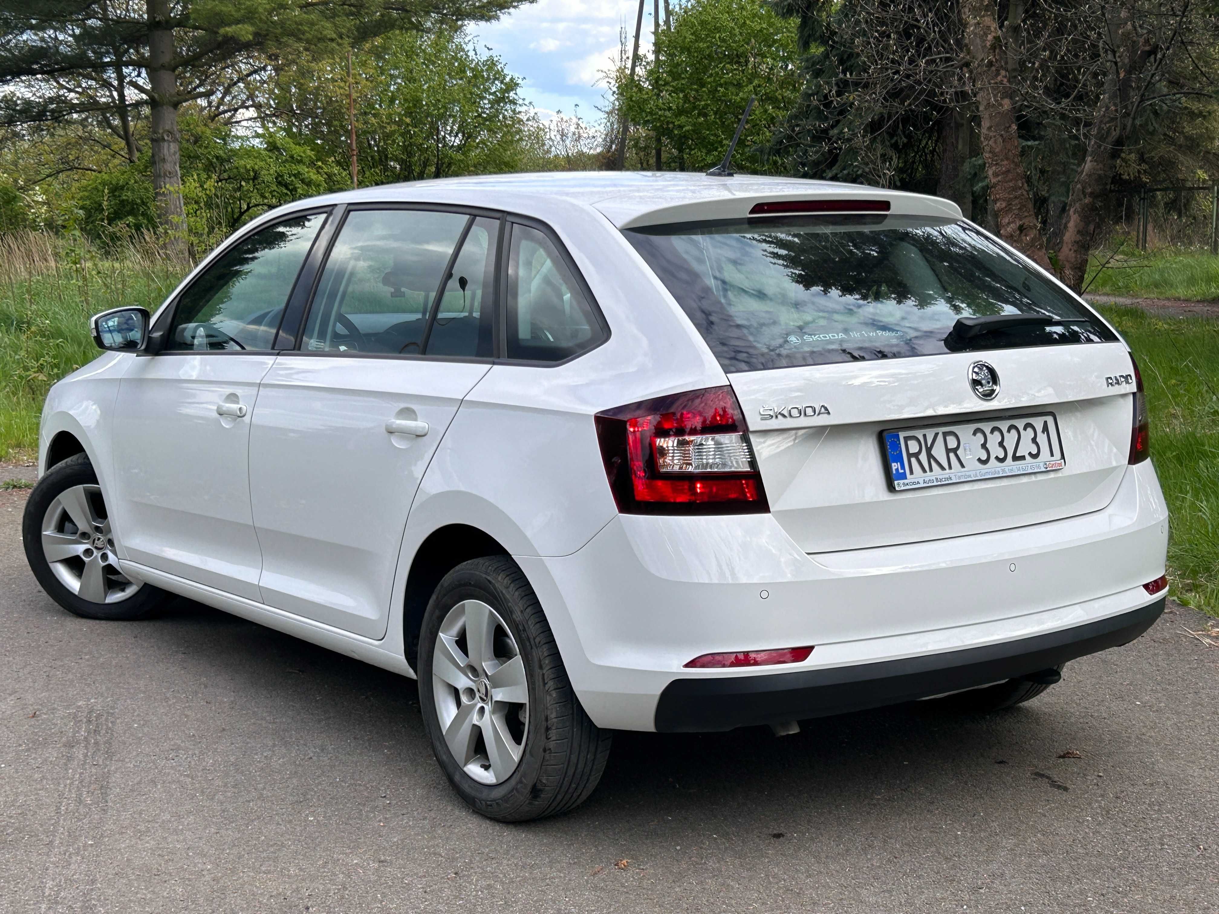 Skoda Rapid*Polski Salon*Bezwypadkowy*Duży Ekran*Niski Przebieg*