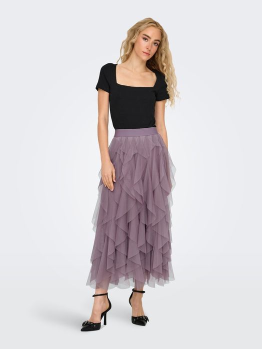 Spódnica tiulowa fioletowa Only M