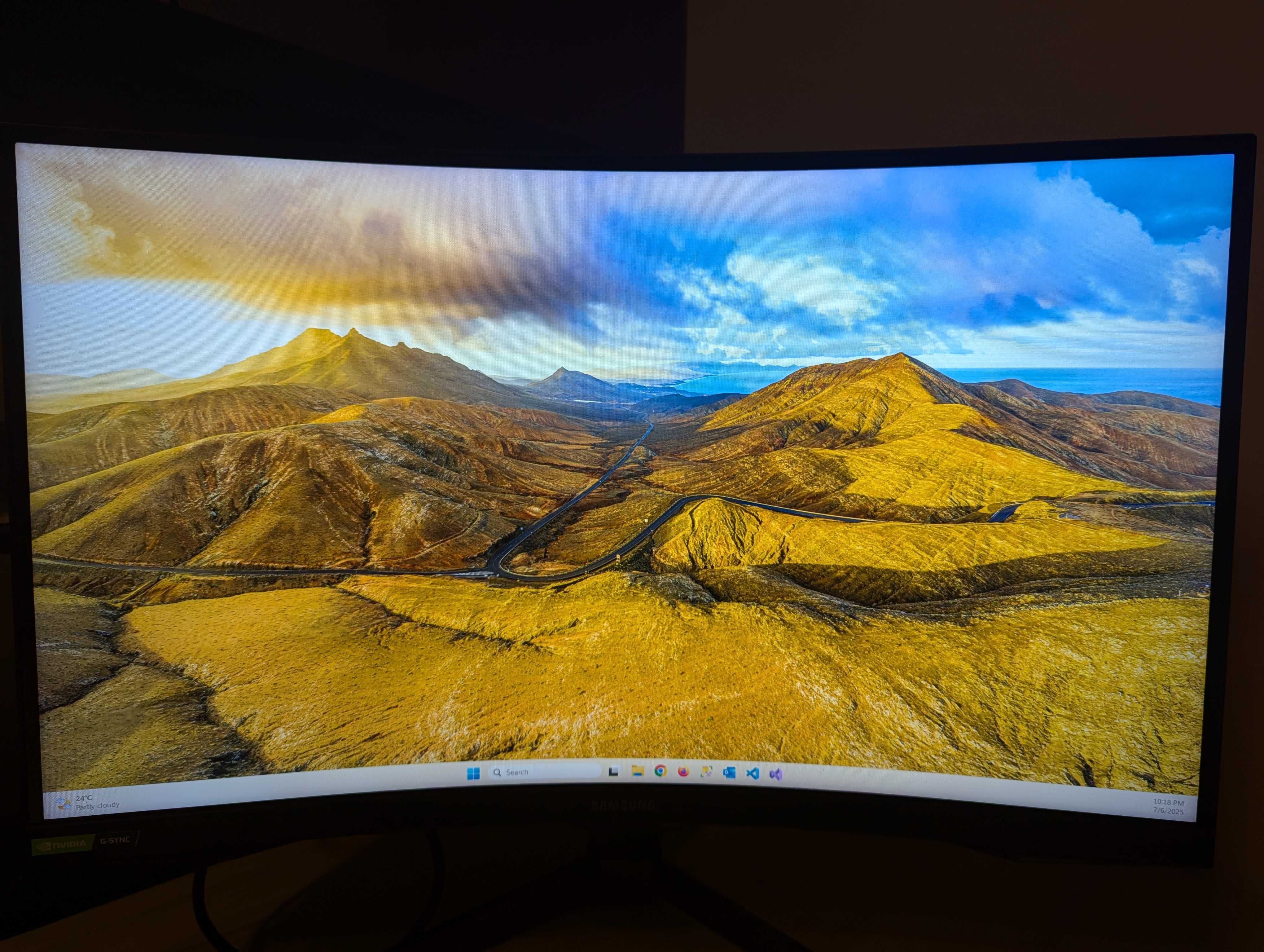 Monitor Samsung 27" Odyssey G7 – LC27G75TQSIXCI