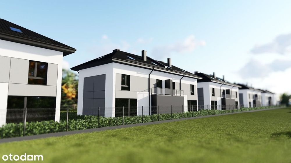 Nowe BLIŹNIAKI, garaż, niedaleko S8/M1, 124 /193m2