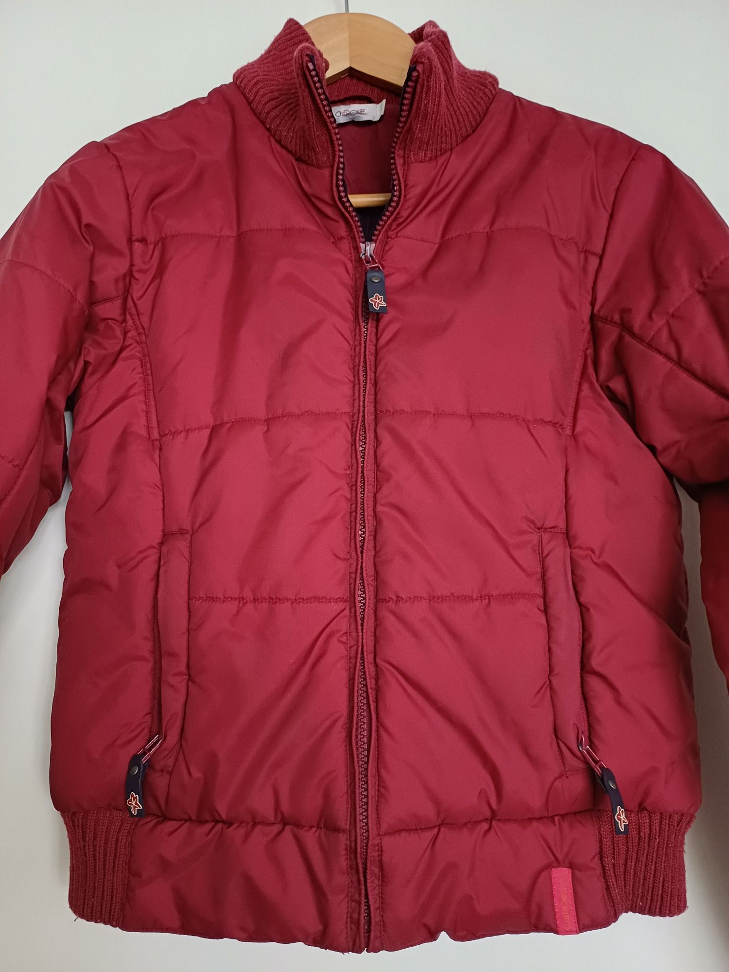 Blusão bomber bordeaux