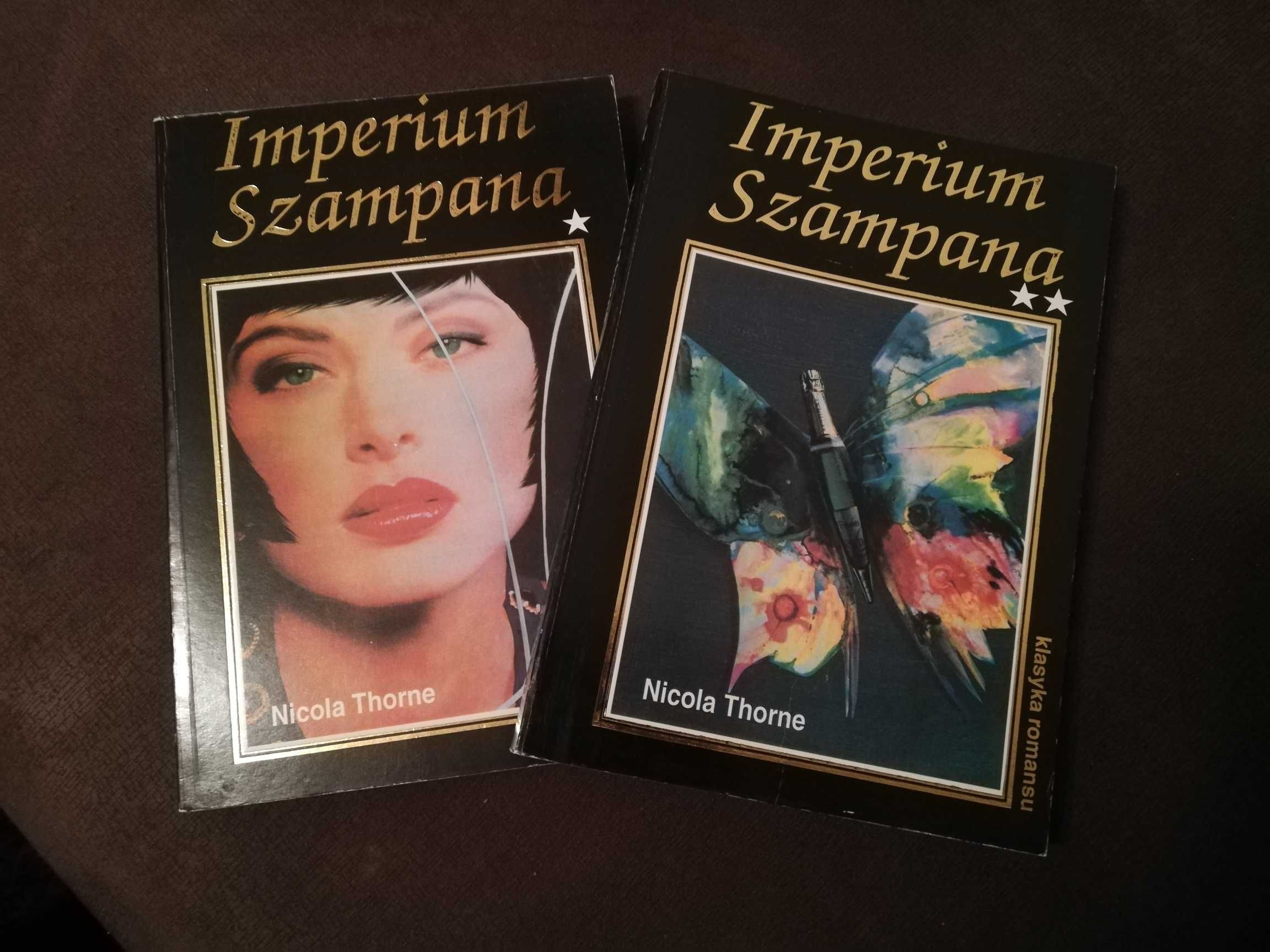 Książka "Imperium szampana" dwa tomy