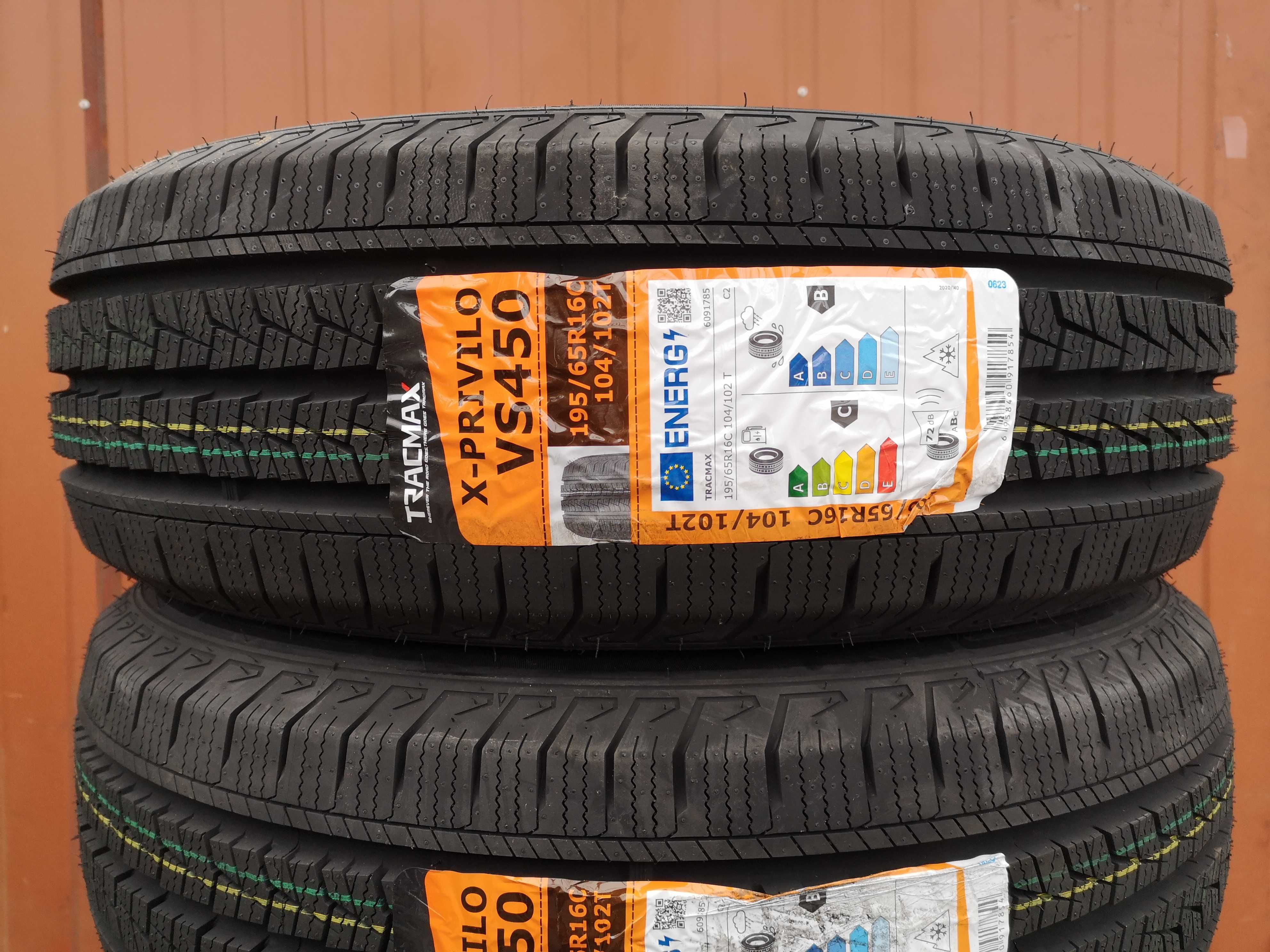 195/65 R16 C 104/102 R - Tracmax X-Privilo VS450 (2 sztuki) NOWE