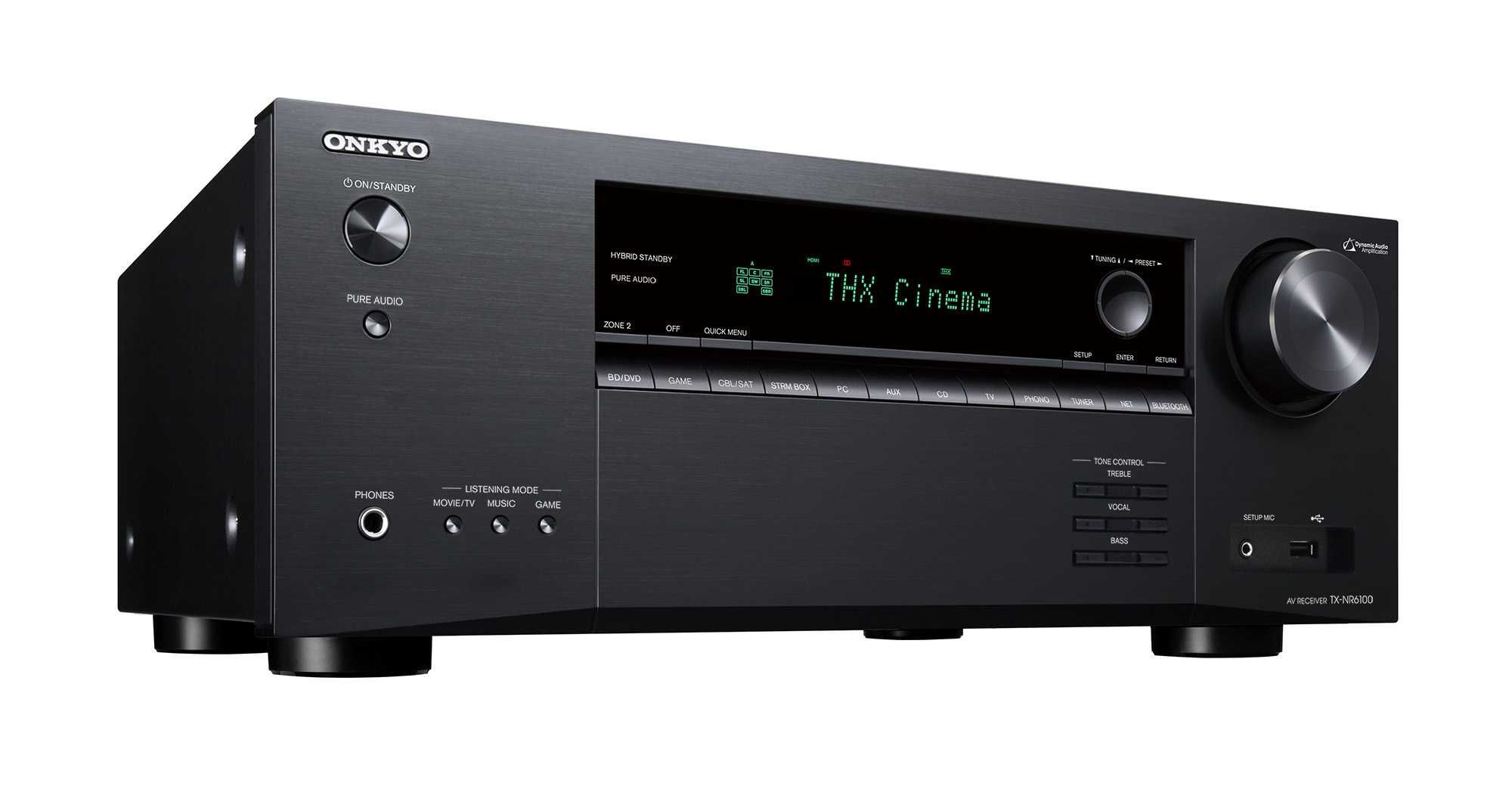 Onkyo TX-NR6100 amplituner kina domowego czarny