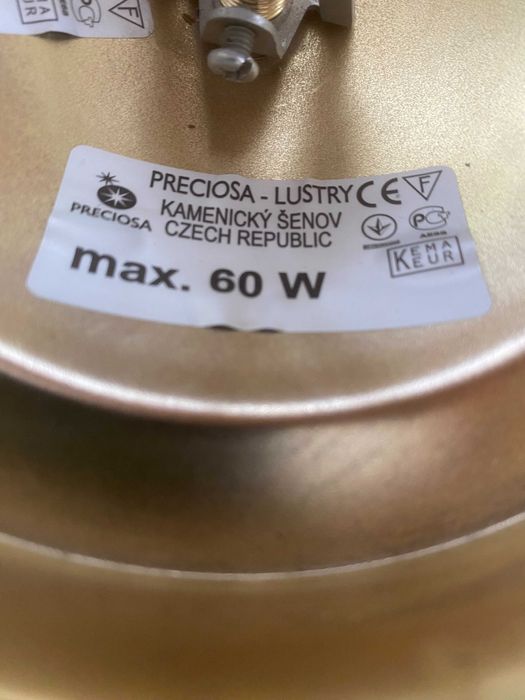 Люстра кришталева чеська PRECIOSA
