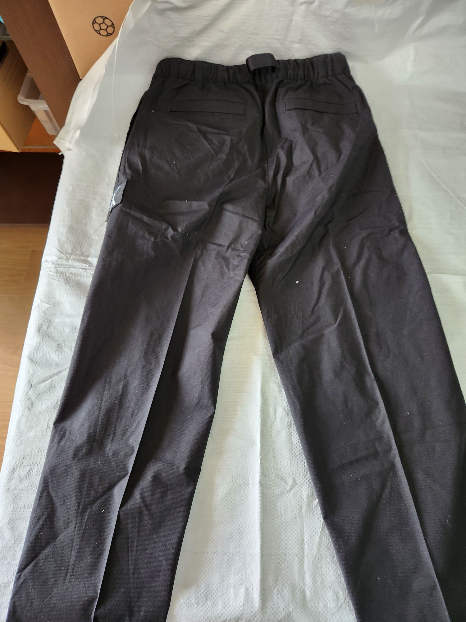 Spodnie Calvin Klein CK, bojówki, czarne, rozmiar M