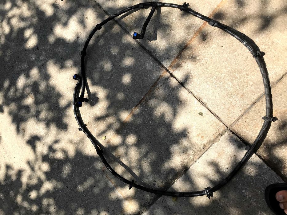 Шланг омивача переднього бамперу Audi q7 4m 2016+ 4m0955970b