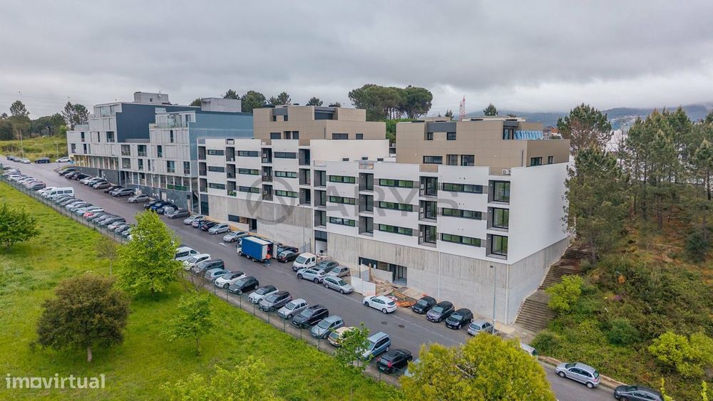 Apartamento T3 NOVO com Terraço em Gualtar, Braga
