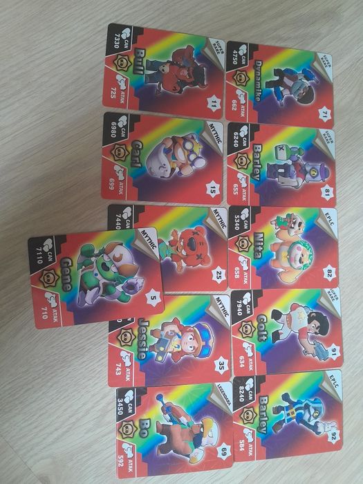 Карточки Brawl Stars