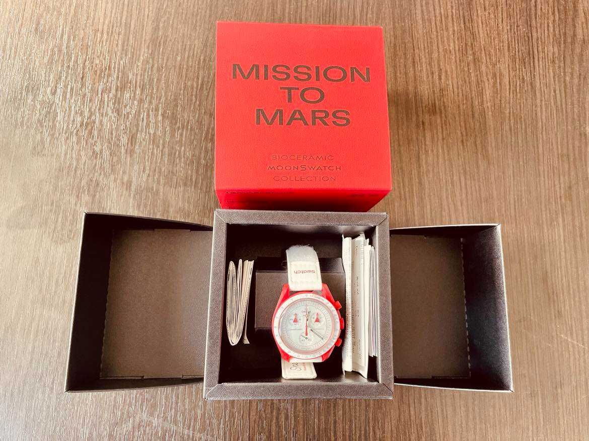 Nowy zegarek unisex Omega Mission To Mars