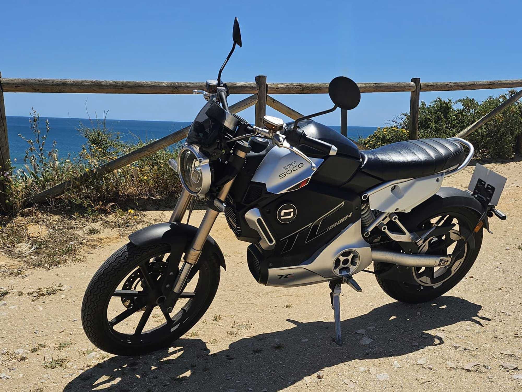Super Soco TC Max, VM: 100KM/H. 9 500KM.