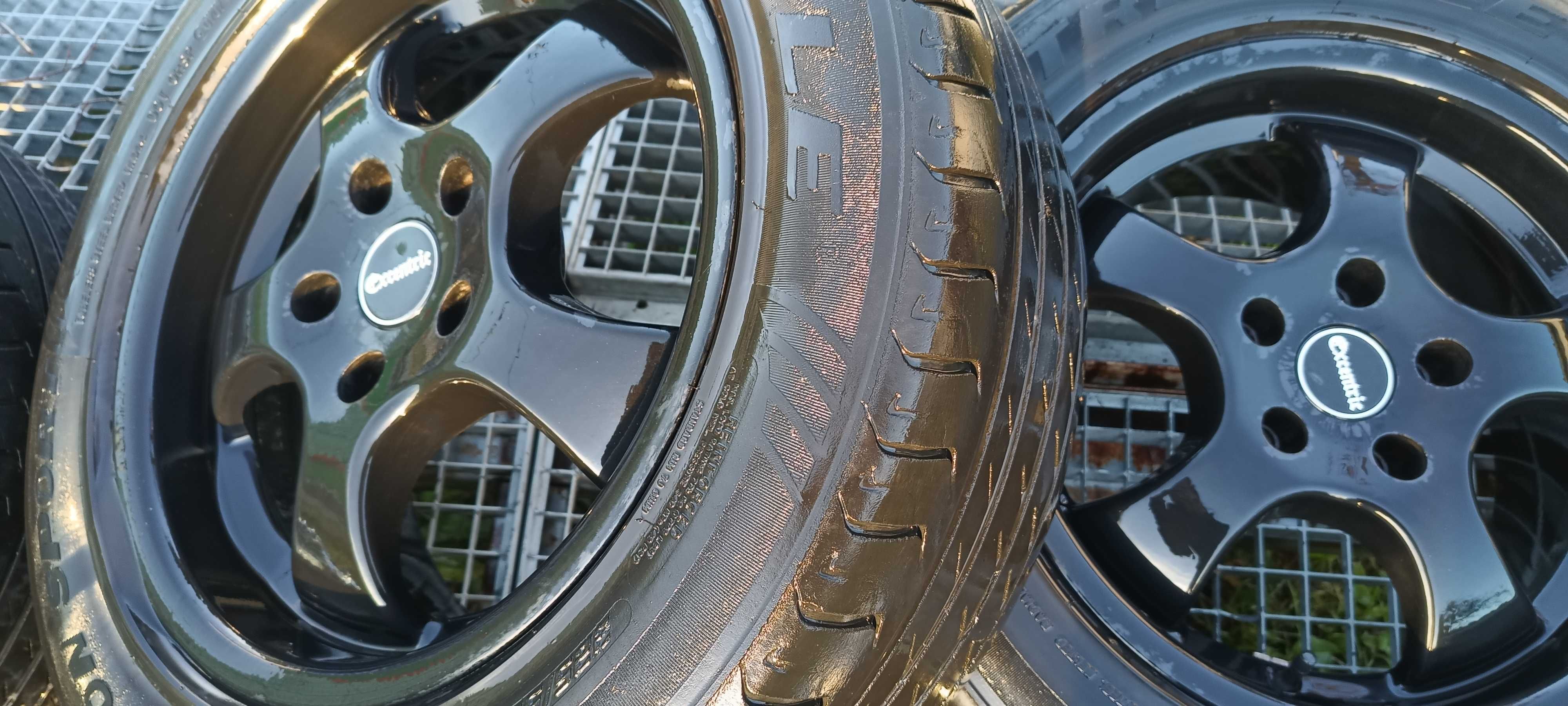 Koła Triangle 225/55R16 talon sport na czarnej feldze Excentric