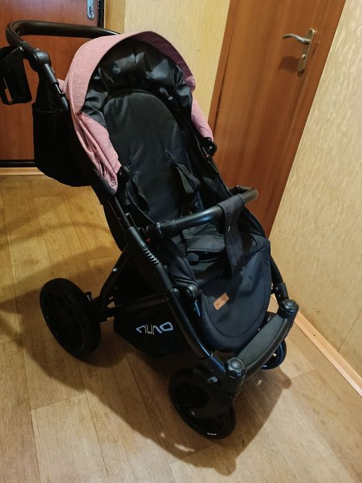 Дитяча універсальна прогулянкова коляска  Riko Nuno 03 Scarlet