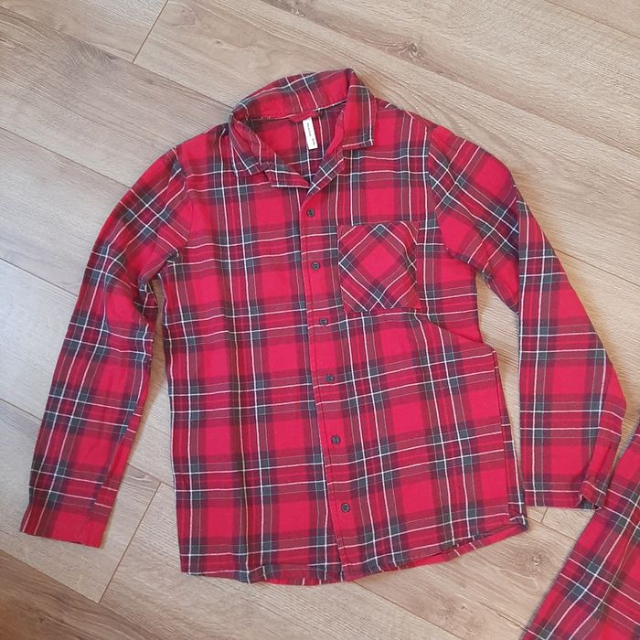 Bawełniana piżama w krate 146/152