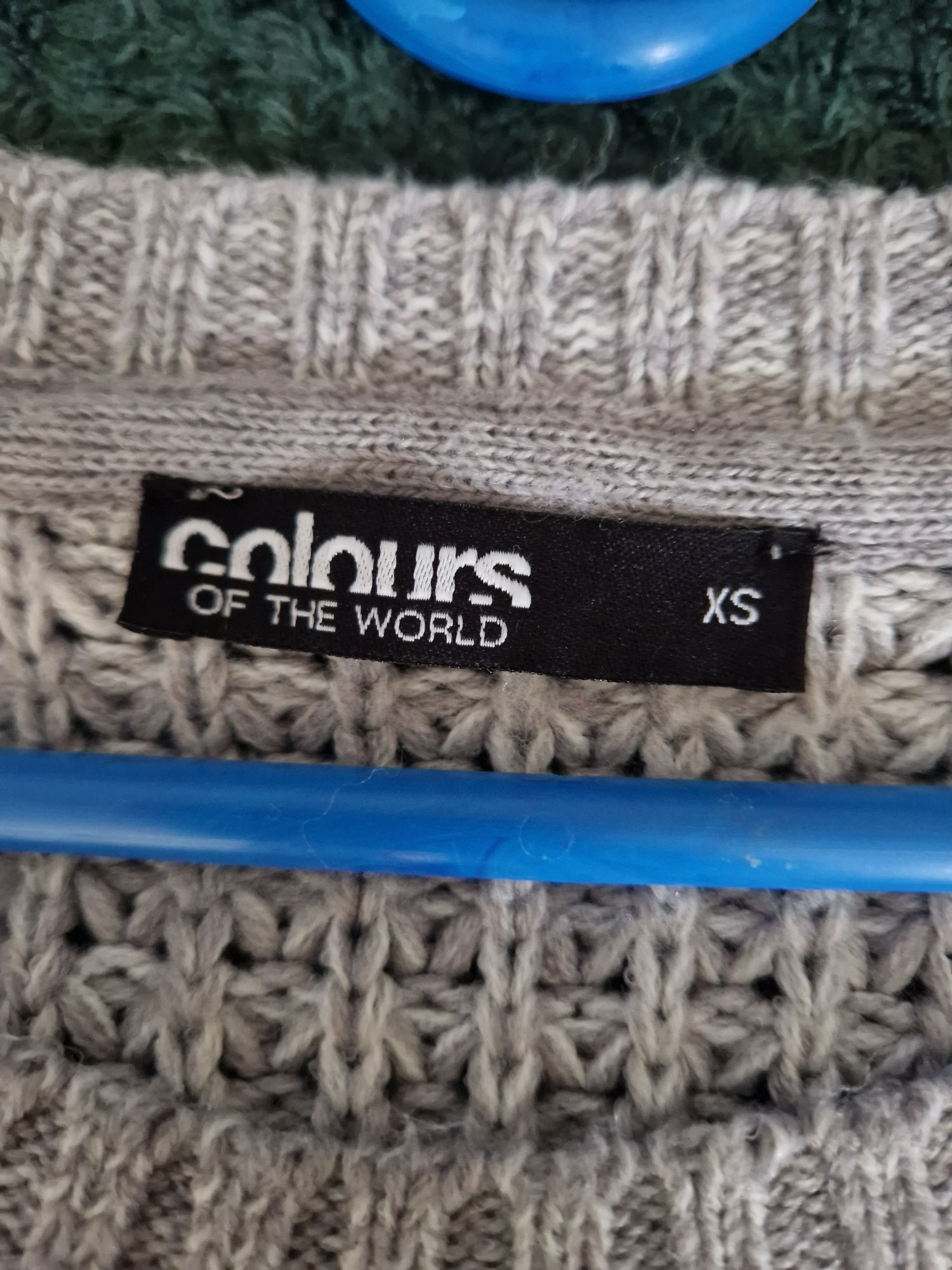 Sweter jasnoszary XS Takko