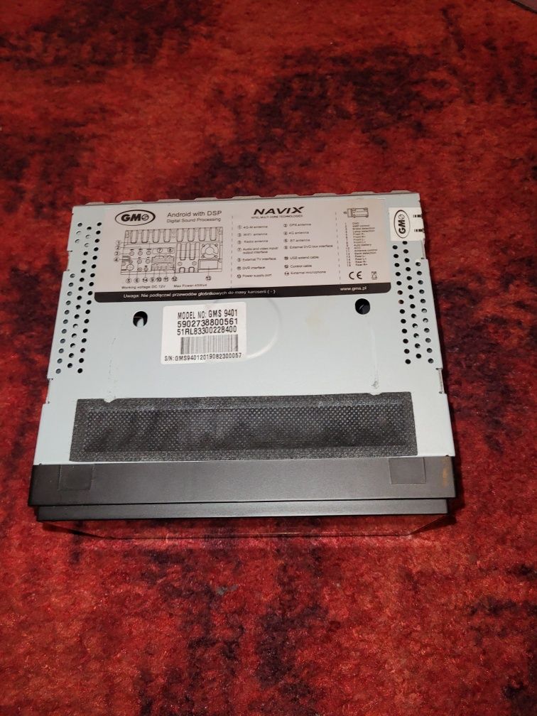 Radio gms9401 z androidem