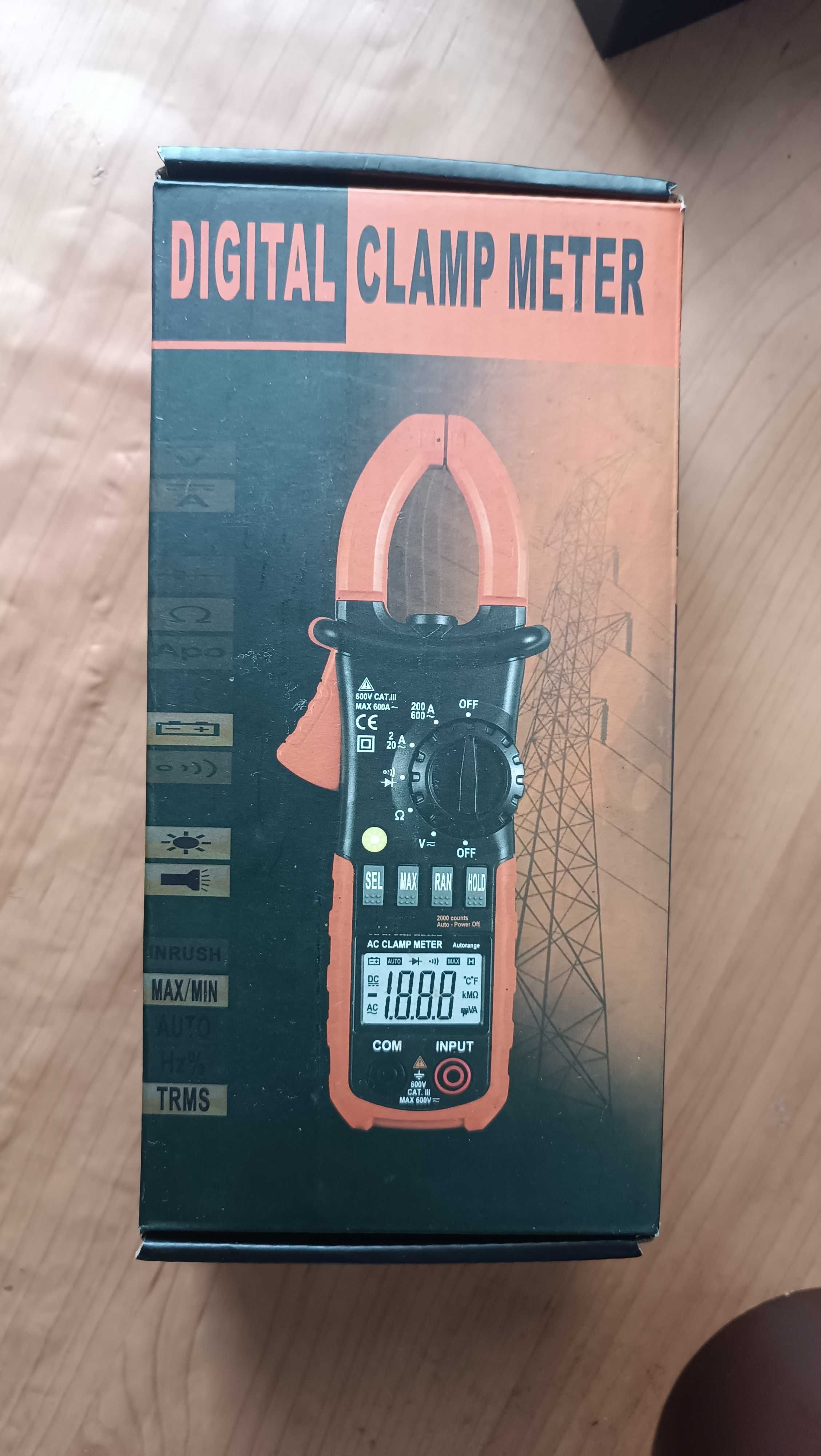 Розумні струмовимірювальні кліщі FNIRSI DMC-100. PROTESTER PM2108