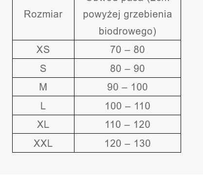 Orteza kręgosłupa Lumbo Direxa High 50R52 OTTO BOCK.