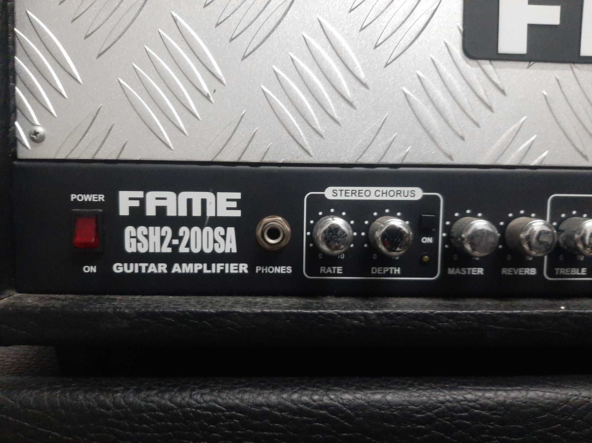 Amplificador de Guitarra Cabeça e Coluna Fame