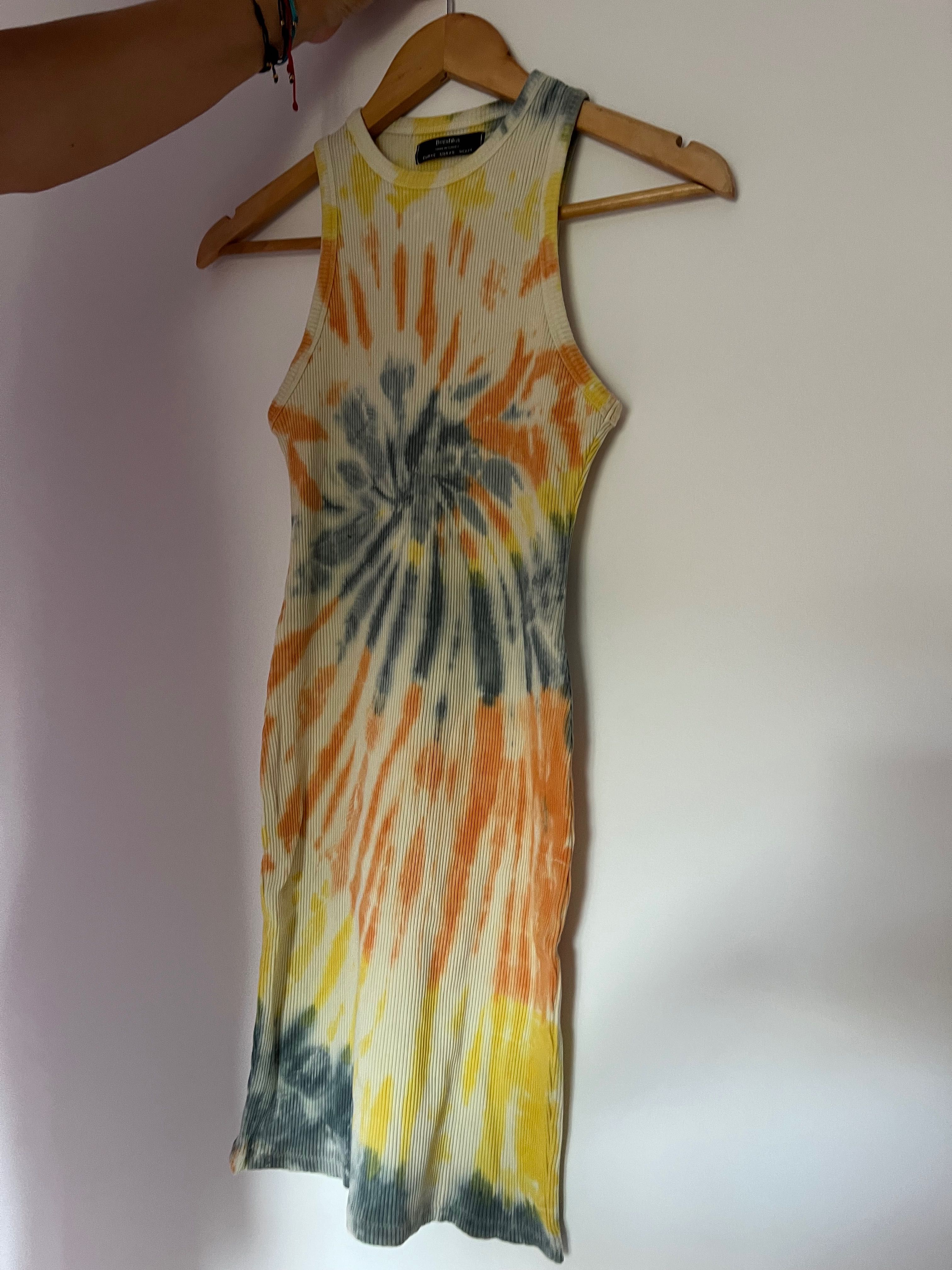 Vestido Bershka Tie Dye