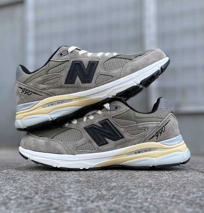 !SALE! New Balance 990 v3 USA Gore-Tex Khaki\Black 41 42 43 44 45 46