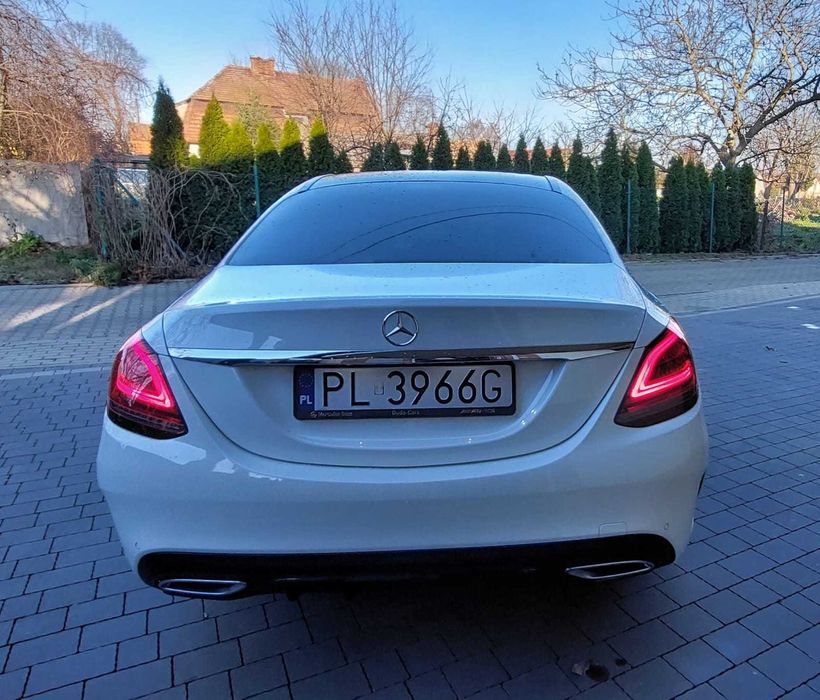 CESJA MERCEDES Klasa C 220 d 4MATIC 9G-TRONIC AMG CarPlay Panoramama
