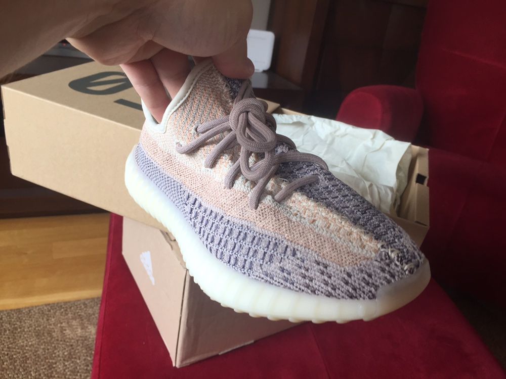 Adidas Yeezy Boost 350 V2 Ash Pearl 38.5 US6 Kraków