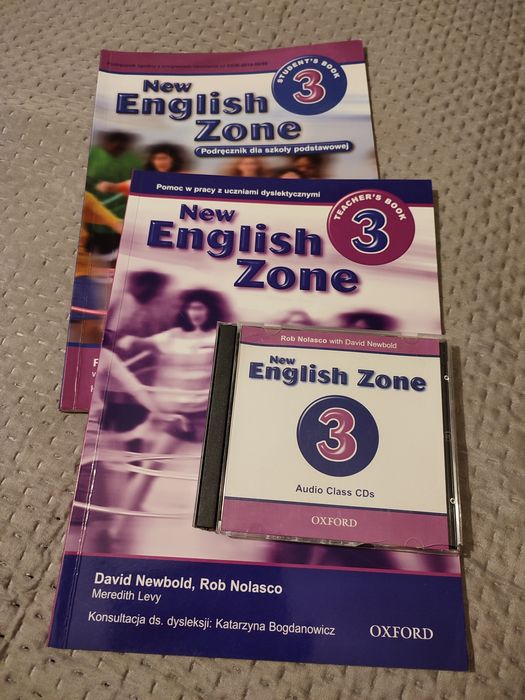 New English Zone 3:ćwiczenie, podr.n-la, CD
-  ćwiczenie, podr.n-la, C