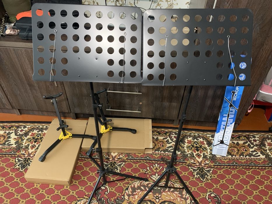 Пюпітр новий (пюпитр) підставка для нот професійна, пульт 540 - 750грн