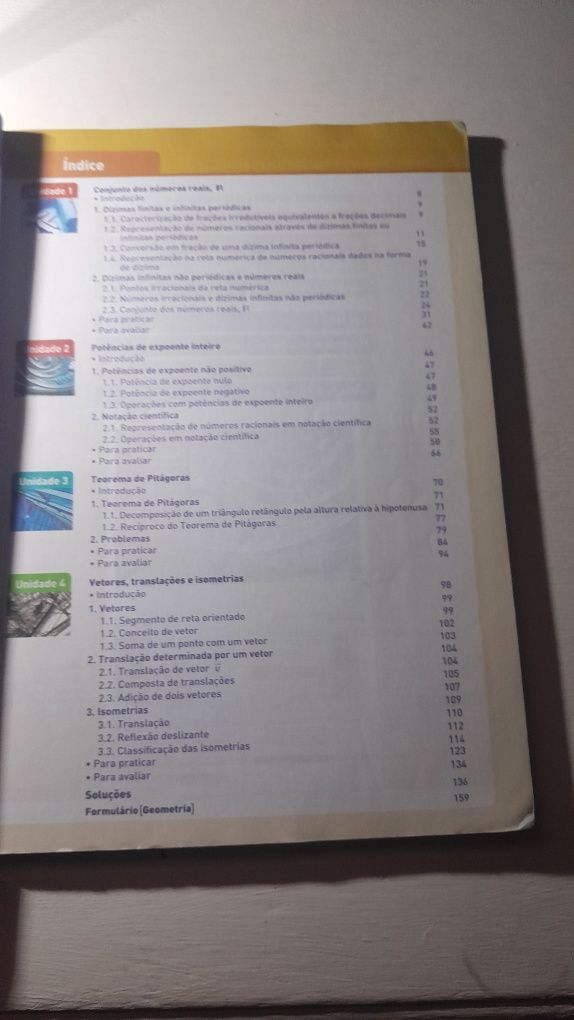 Novo Espaço  Matemática 8.° ano Parte 1