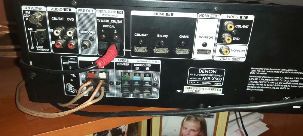 Amplituner Avr-x500
