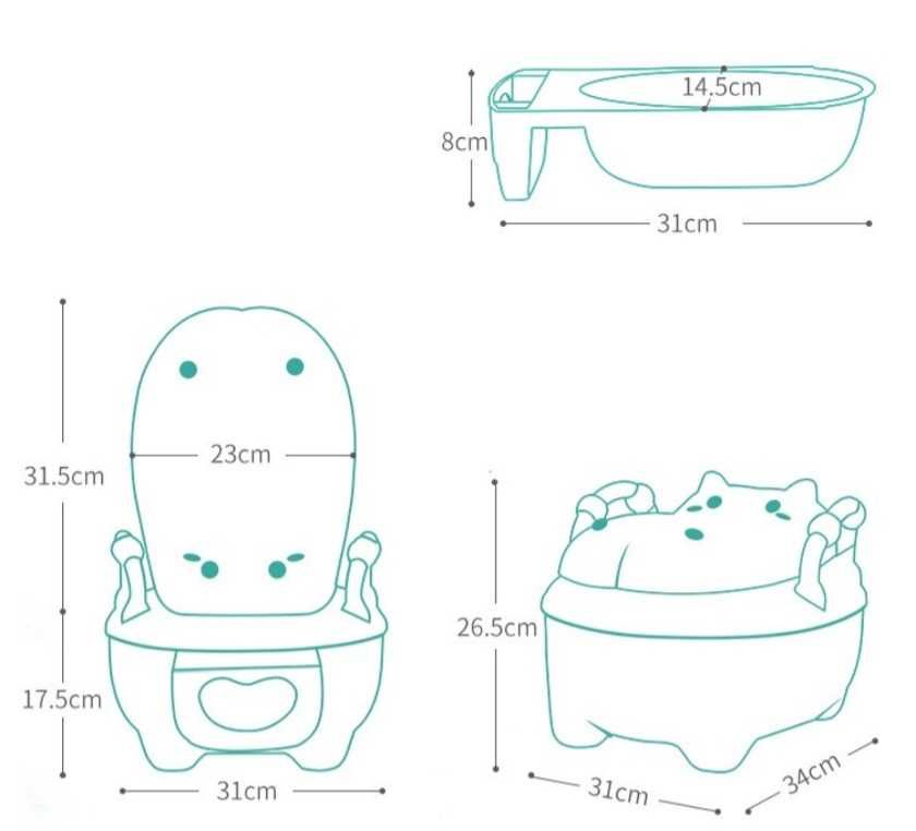 Детский горшок портативный