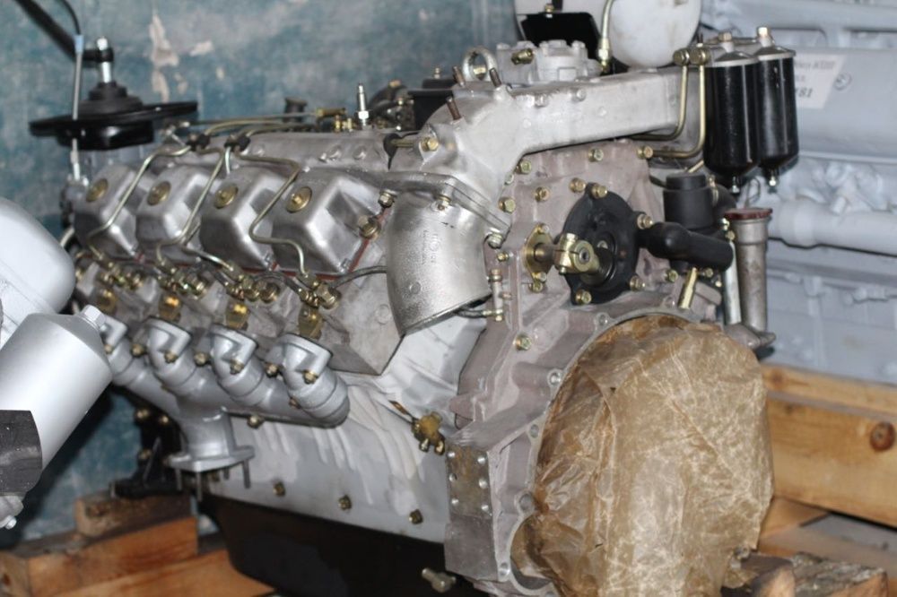 Двигатель КАМАЗ 740.10-210л.с без турбонаддува 1-й комплектации