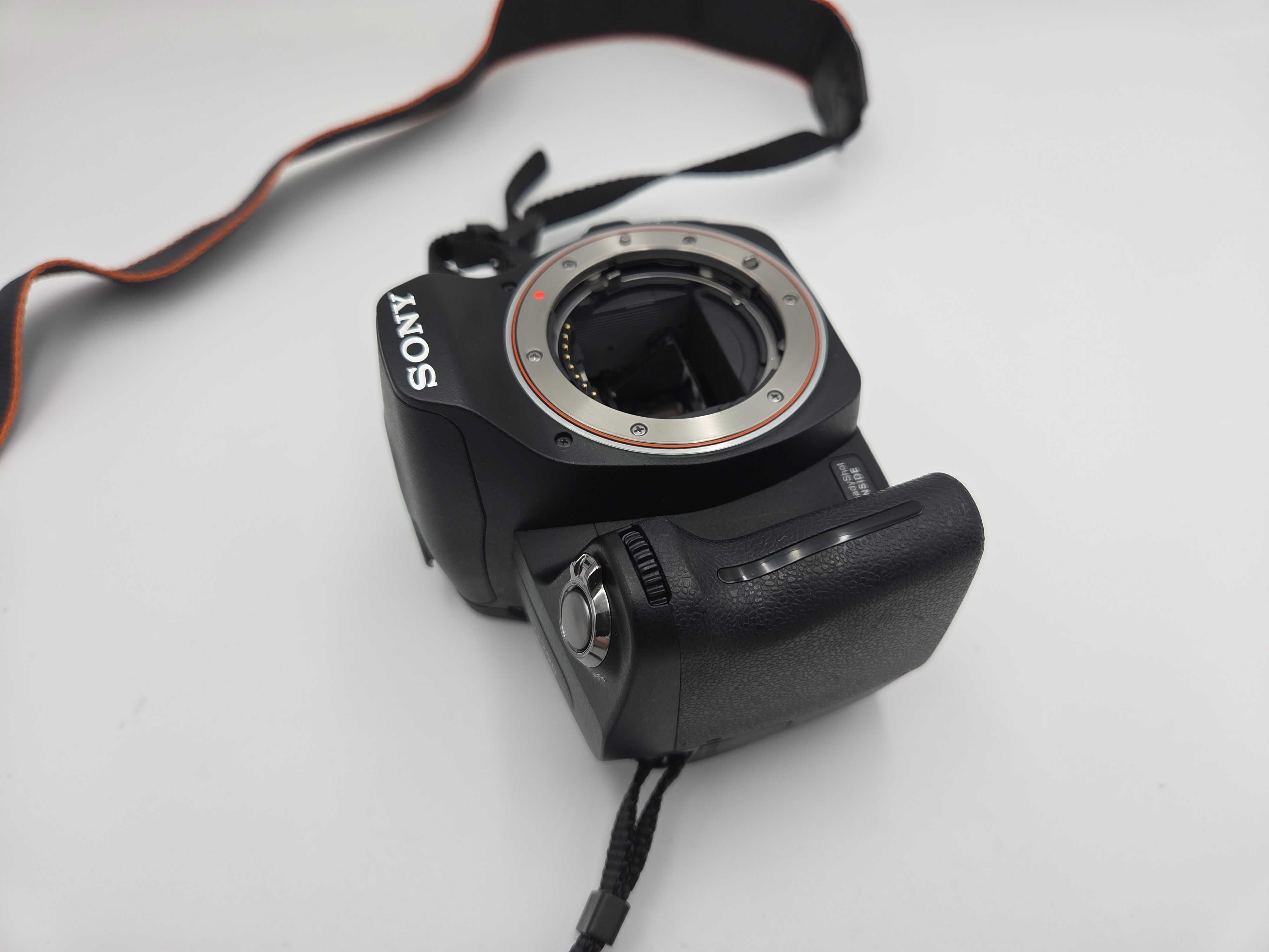.Aparat Sony Alpha A290 body - idealna - piękny komplet