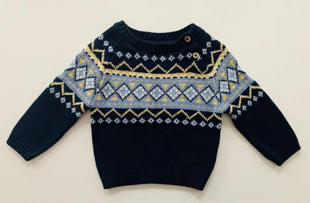 Sweter r. 74 zima SUPER święta NOWY