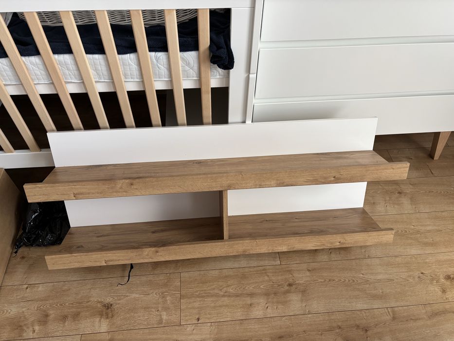 Półka wisząca dąb złoty craft