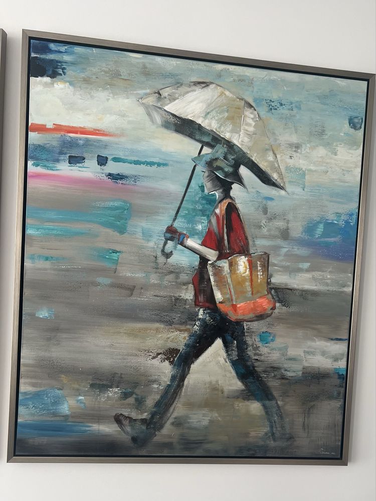 Quadro em tela pintada