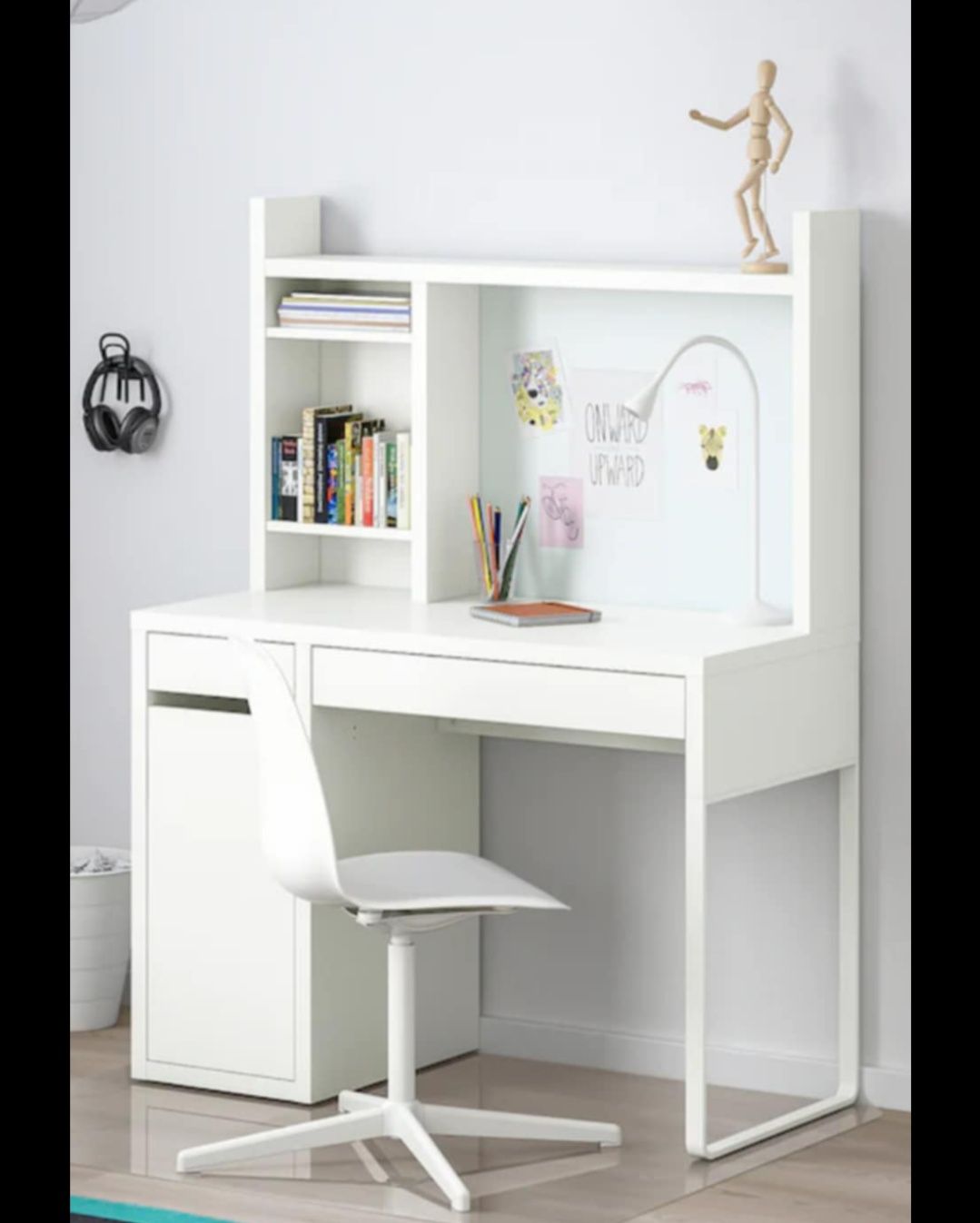 Biurko białe Mickie Ikea