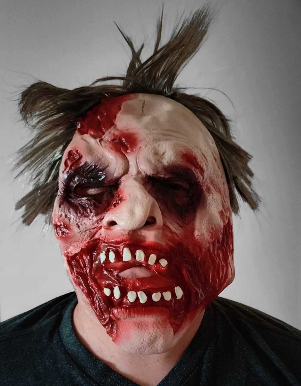 Maska na Halloween wampir zombi