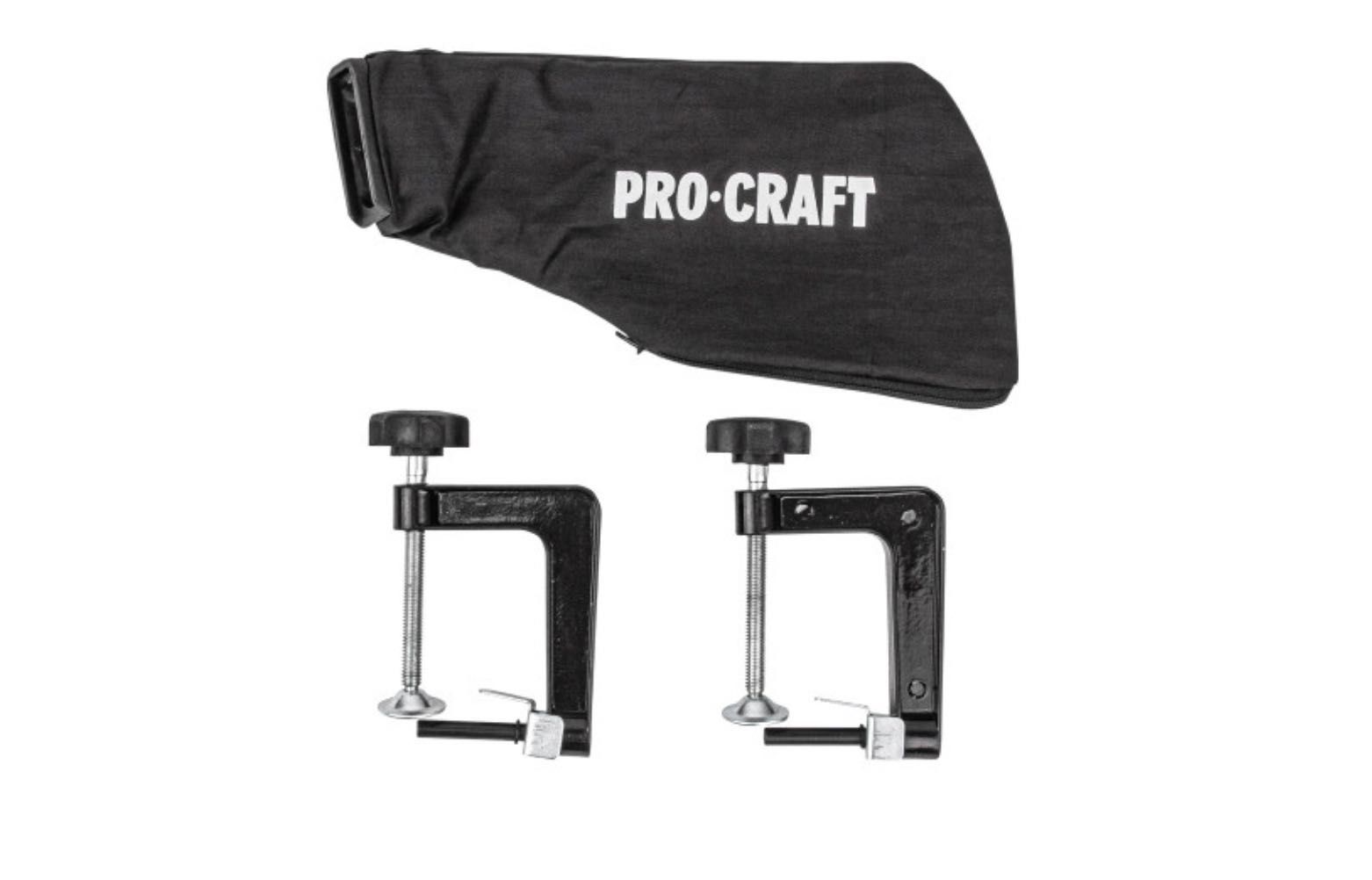 Ленточная шлифмашина Procraft PBS1600 (Крепление к столу, струбцины)