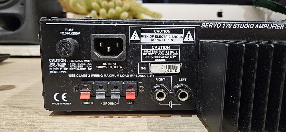 Hi-Fi Samson servo-170 studio amplifier 85w