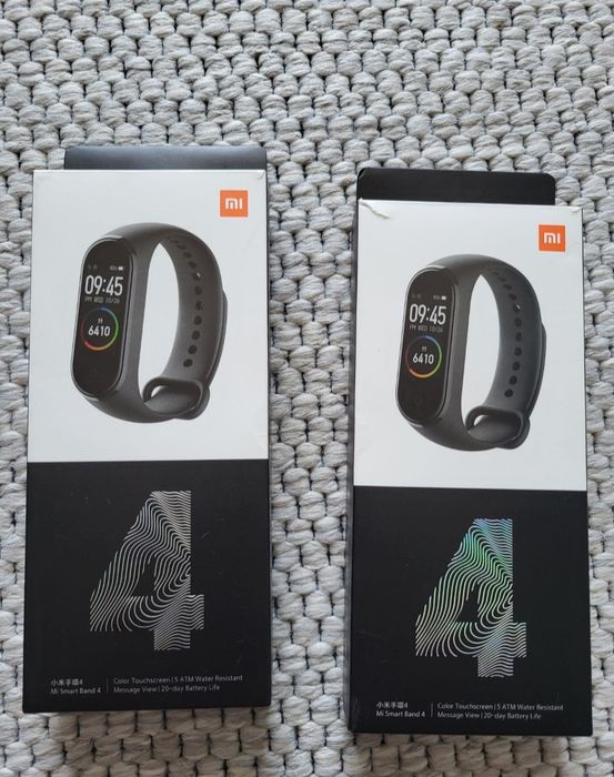 2x pudełko Xiaomi Mi Band 4